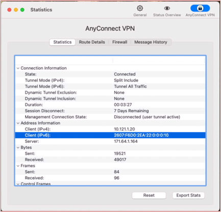AnyConnect VPN 1016