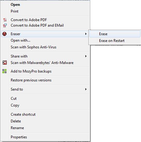 Windows Eraser: Permanently Deleting Files | University IT