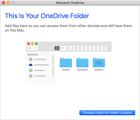 Microsoft onedrive for mac