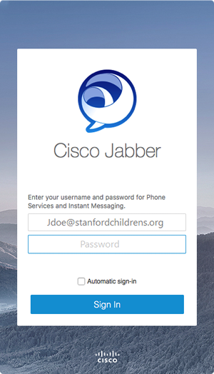 Jabber for Macs: Installation and Signing In and Out ...