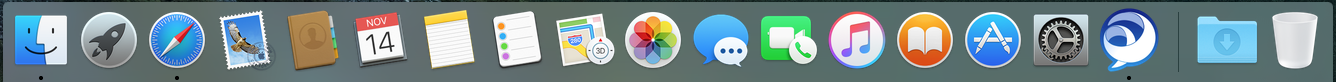 Application dock