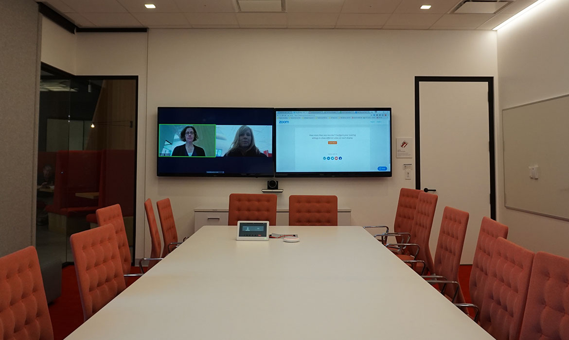 video conference room