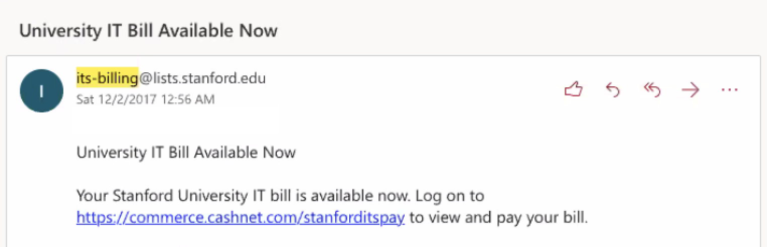 stanford bill pay