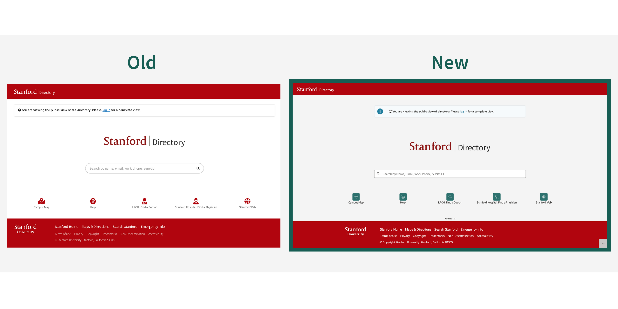 New StanfordWho Public directory look