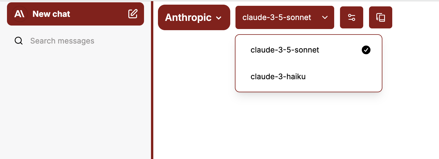 Anthropic options