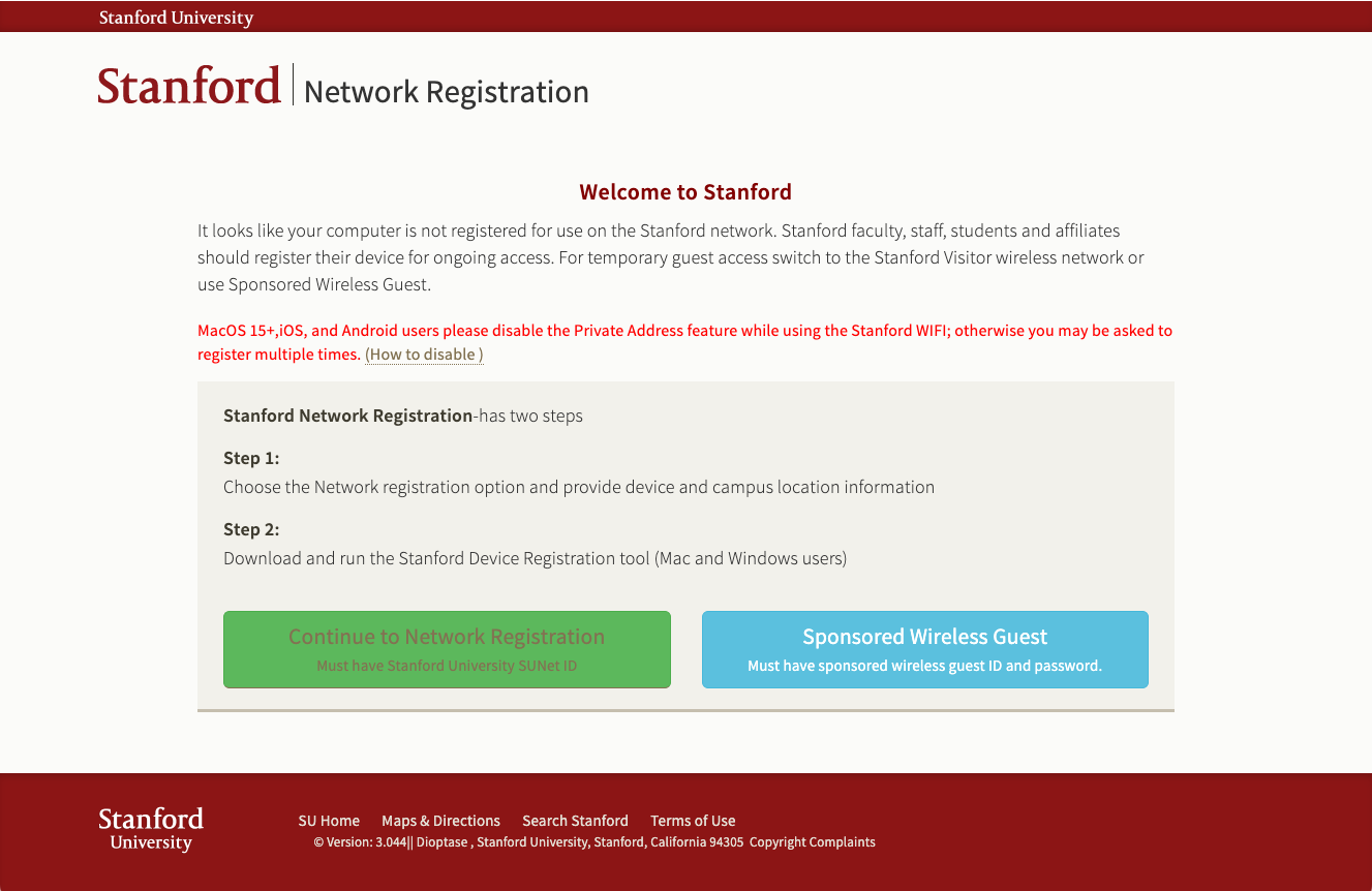 Introduction Page to SNSR