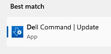 Dell Command Application Icon