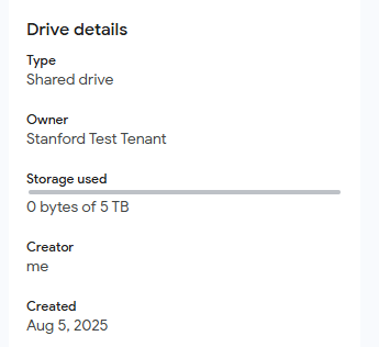 shared drive storage