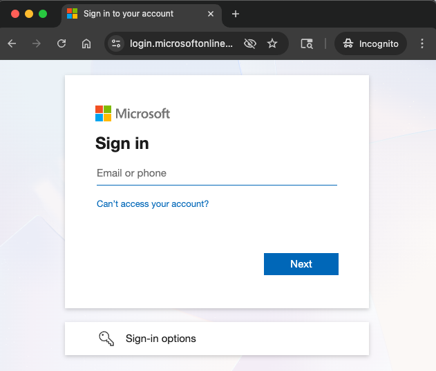 go to your microsoft account