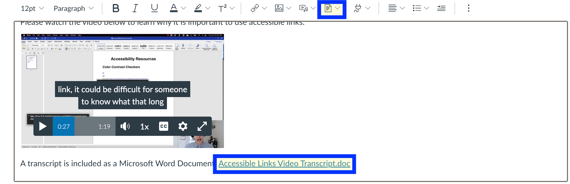 A Canvas page with the IAG Tool highlighted.