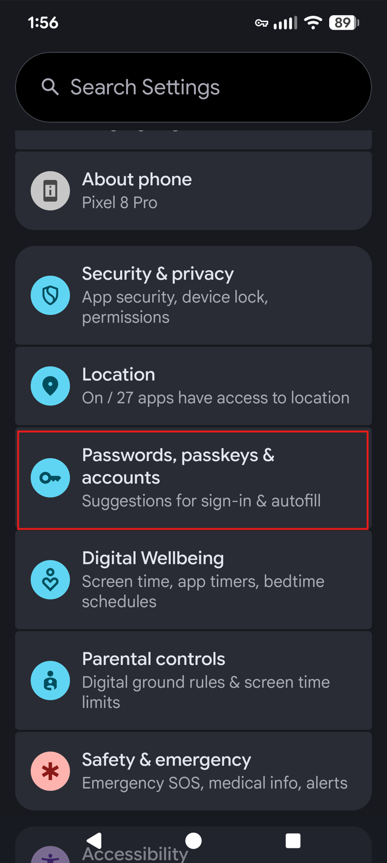 How to Remove an Account from Authenticator (Android) | University IT