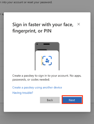 sign in faster