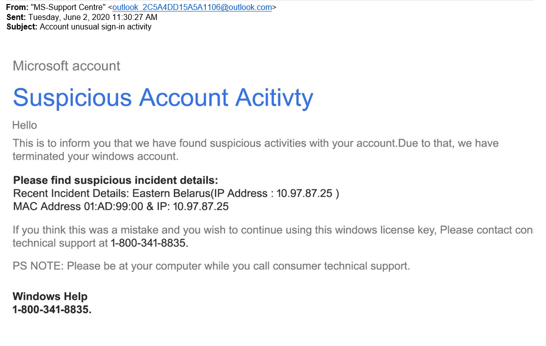 Recent Examples Of Phishing University It