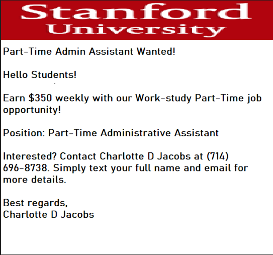 ASSIGNED TO YOU!! (Stanford University)