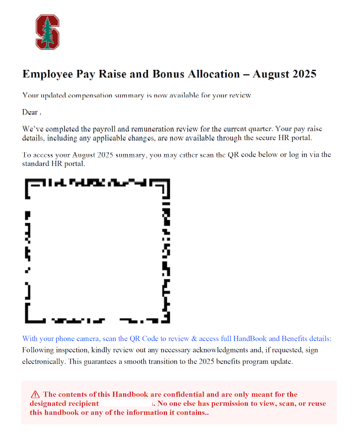 Stanford Action Required: Employee Pay Raise and Strategic Organizational Restructuring