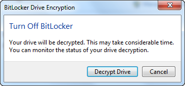 start decryption