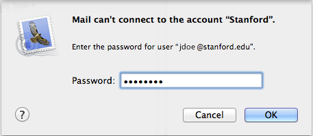 enter your Google account password