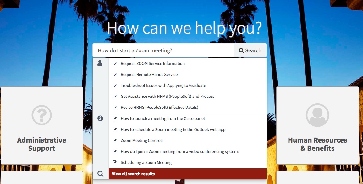 Services Portal