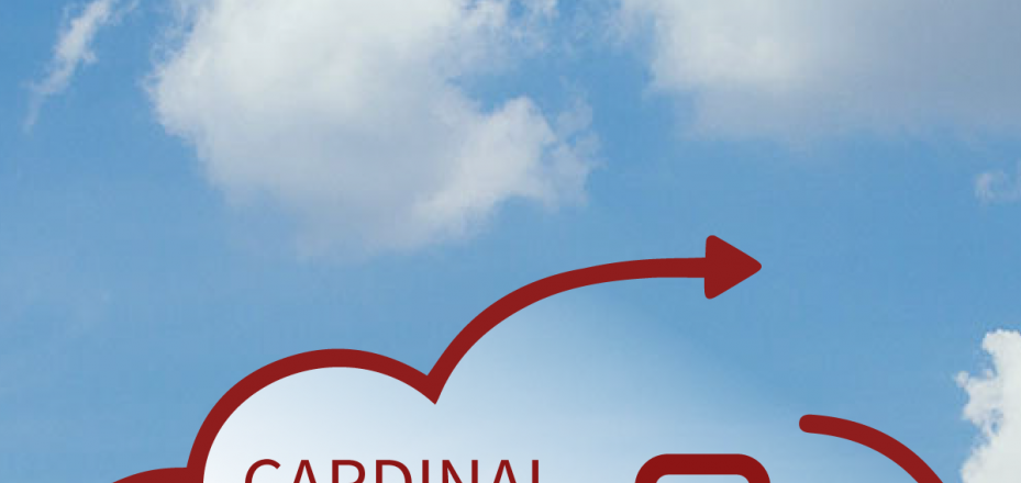 Cardinal Cloud logo with a padlock