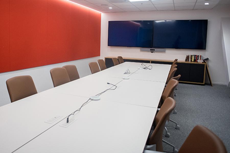 Conference room in Stanford Redwood City