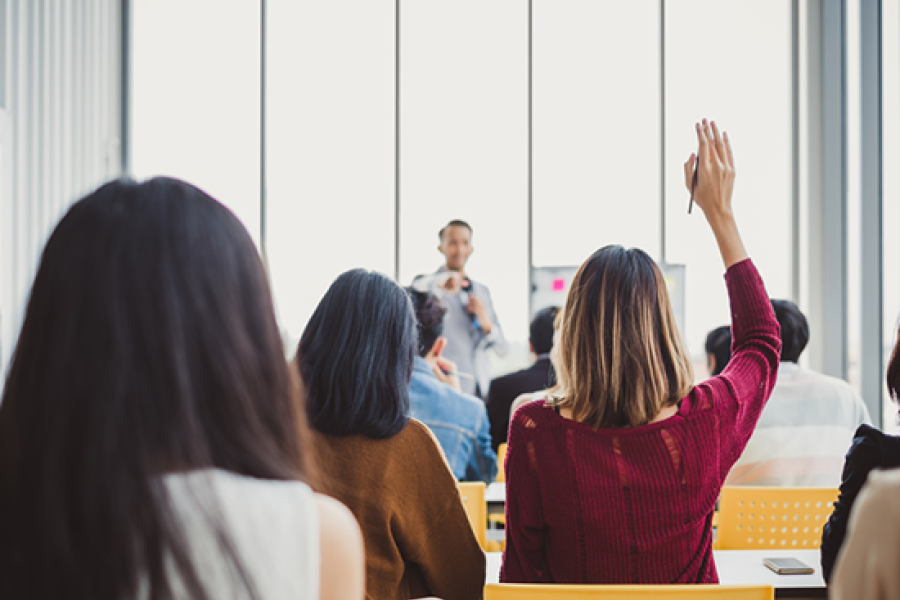 image of people in classroom